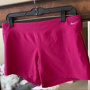 Nike FitDRY hot pink spandex short